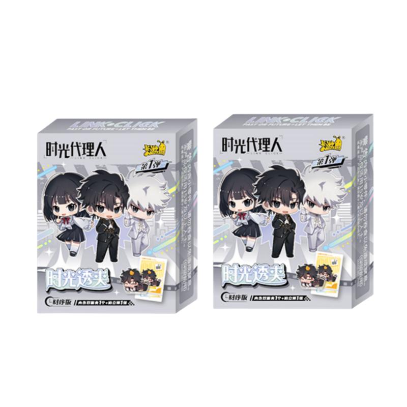Genuine Link Click Card Acrylic Standing Board ThroughClamp Time Serie Version Animation Cartoon Peripheral Toys