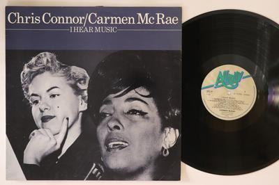 Disque Vinyle CHRIS CONNOR CARMEN MCRAE  I Hear Music AFF97 AFFINITY 1983 UK Jazz Occasion