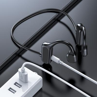 Bluetooth-compatible 5 Earphone Bone Conduction Waterproof Ear Hook Wireless Sports Headphone for Mobile