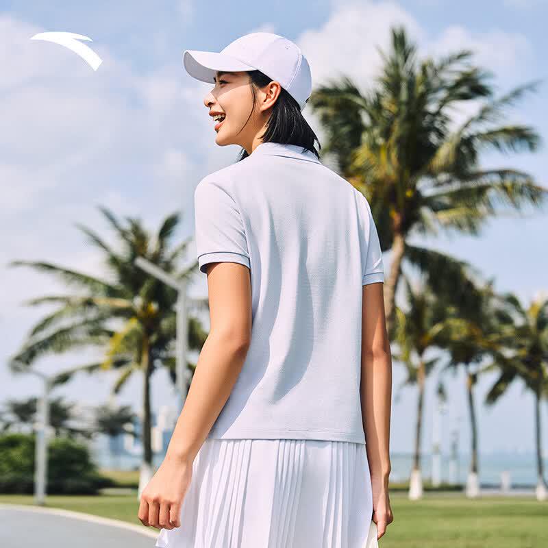 ANTA Women's Short Sleeve Polo Shirt