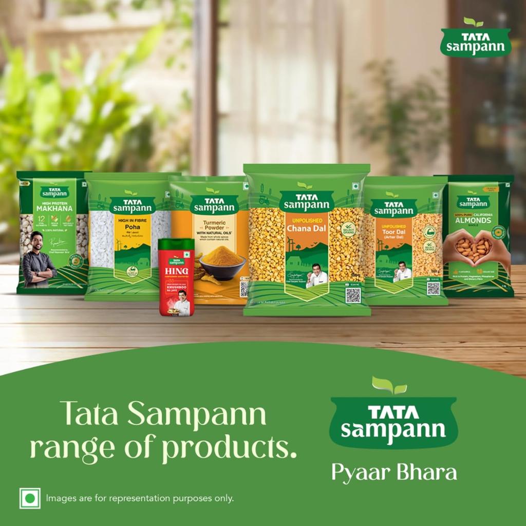 TATA Sampann Unpolished Chana Dal 500g Pack Of 1 For Protein Rich Meals And Soups