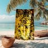 Proof Beach Towel with Borussia Dortmund Pattern - Soft,absorbent,quick-drying,machine Washable - Perfect for Swimming,camping,bathing