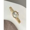 Simple, Niche, High Aesthetic, Artistic, Versatile Oval-Shaped Female Fashionable Quartz Clock Wristwatches