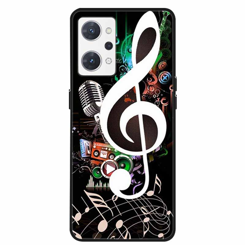 For Oppo Reno 7A 9A Case Phone Cover Soft Silicone Shockproof TPU Funda On For Oppo Reno9 A 5G Protection Capa Reno7 A / Reno9A