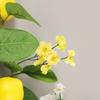 Vivid Fake Lemon Vine Realistic Delicate No Watering Aesthetic Artificial Flower Imitation
