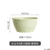 Milk Huhu Ceramic Tableware Set European Restaurant High Value Tableware Household Rice Bowls Dishes Plate Noodles Soup Dishes