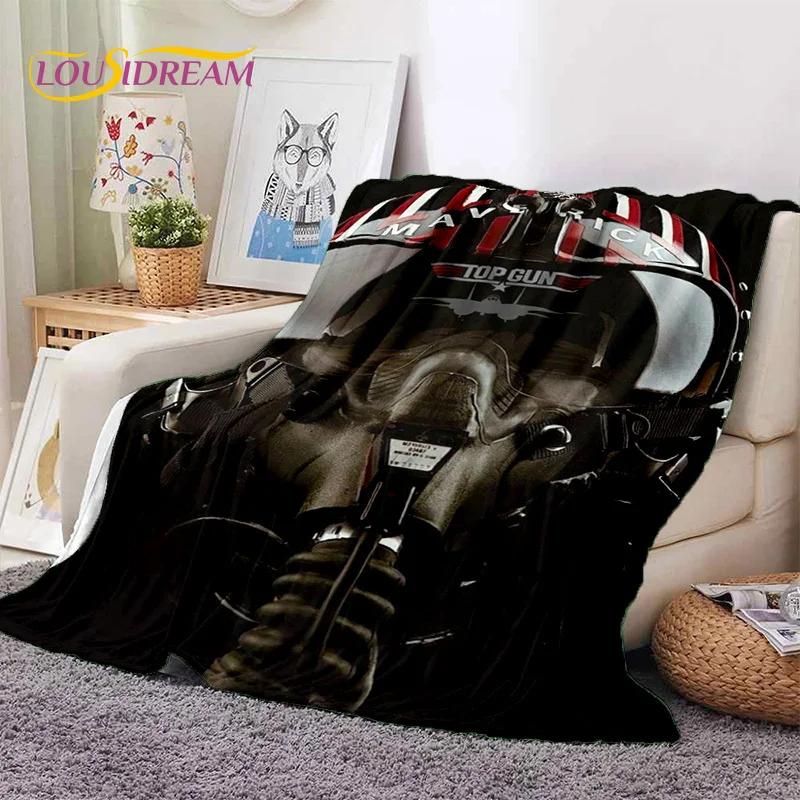 Top Gun Sign Tom Cruise Fighter Soft Flannel Blankets,Throw Blanket Comfortable Blanket for Picnic Beds Sofa Home Bedroom Gifts