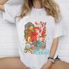 Princess Ariel Summer TShirt Girl Children Family ParentChild Clothing Casual Oversized Womens Short Sleeve Y2k Top