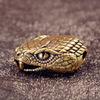 Snake Head Metal Beads for Creative Paracord Projects and Fashionable Jewelry Large Hole Charm