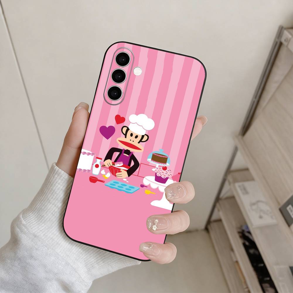 CUTE T-pauls-f1rank-s Fashion Phone Case For Samsung Galaxy A73,A72,A71,A70,A53,A52,A51,Others Soft Black Cover