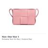 Bottega Veneta Candy Cassette Crossbody Bag Mini Intreccio Ribbon 666688VMAY15832