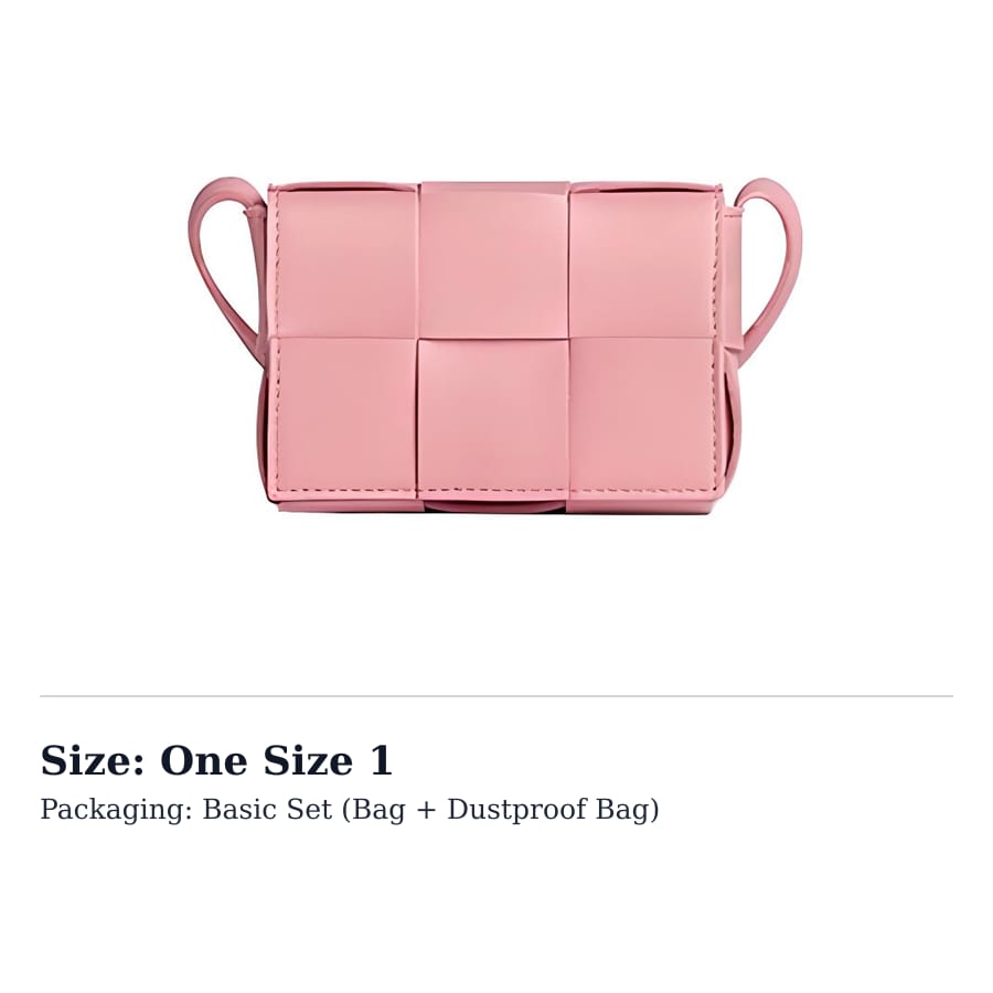 Bottega Veneta Candy Cassette Crossbody Bag Mini Intreccio Ribbon 666688VMAY15832