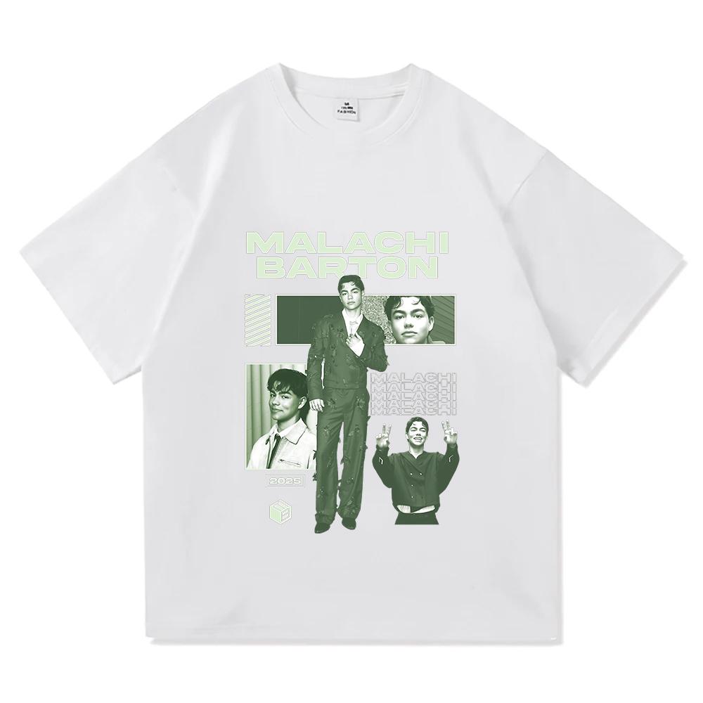 Malachi Barton 2025 Tshirts Zzombies Worlds Collide Tour  T-shirt Short Sleeve Harajuku T Shirt Unisex High Quality Cotton Tops