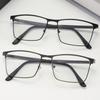 Anti-blue Light Glasses Square Metal Eyewear Women Men Simple Niche Eyeglasses Blue Light Blocking Man Lady Computer Eyeglas