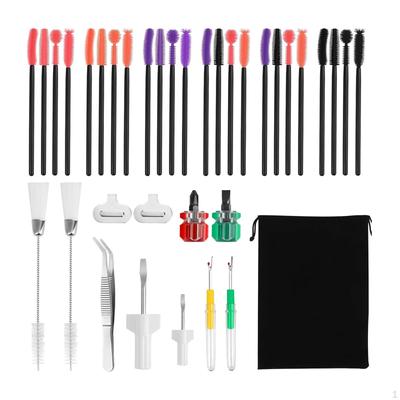 36Pcs Sewing Machine Cleaning Kit Screwdriver with Storage Pouch Accessories Reusable