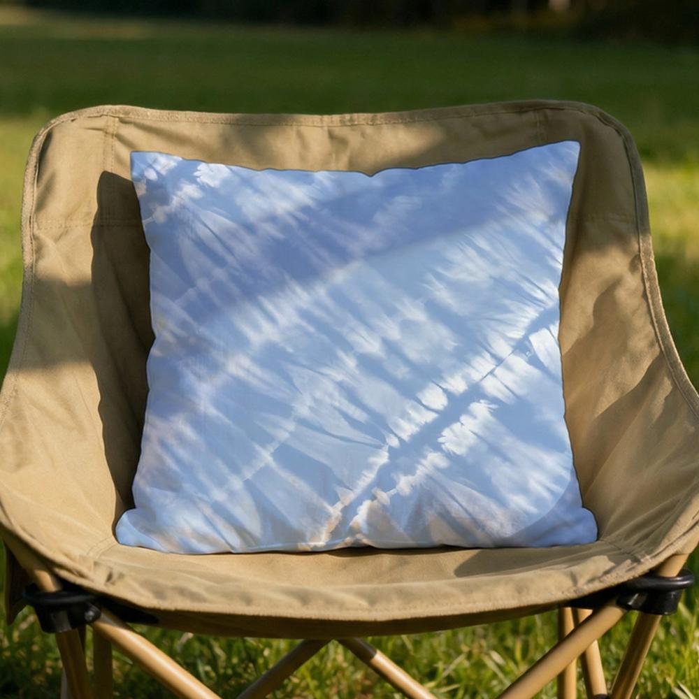 Gradient Tiedye Cushion Cover Soft Reversible Durable Pillow Cover MultiScene Use for Home Car Daily Comfort