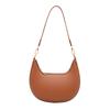 2025 New Women Luxury Shoulder Bags Large Capacity Pu Leather Half Moon Hobo Bags Travel Commuter Handbags