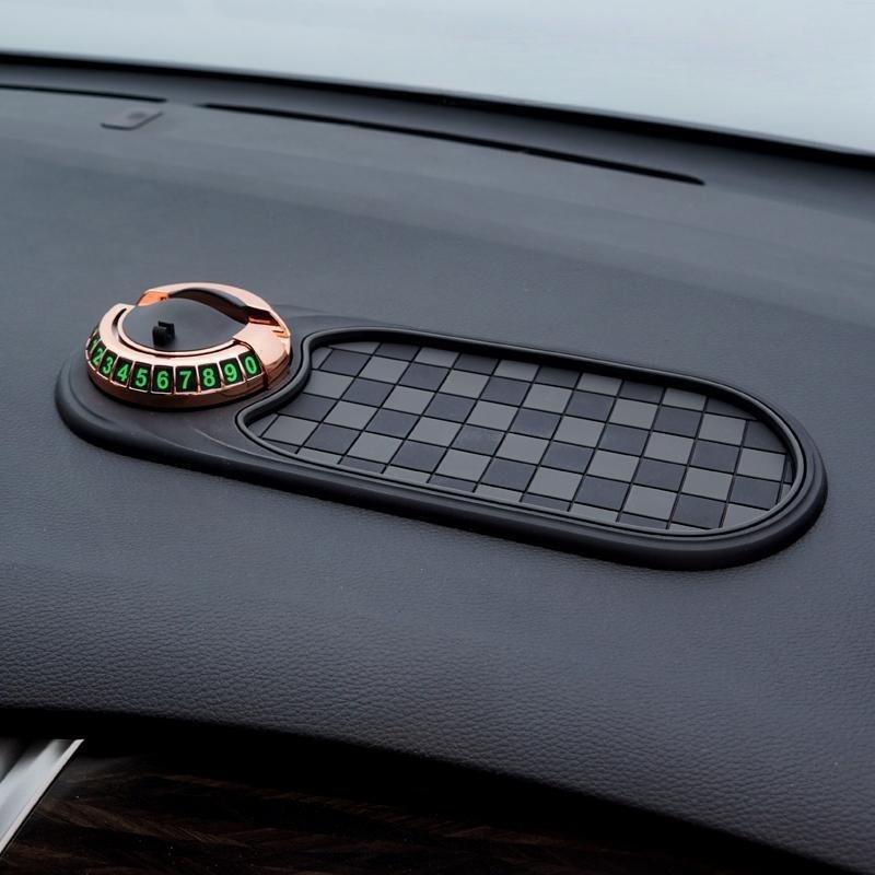 Anti Slip Phone Mat for Car 360 Degree Rotatable Phone Holder Multifunction Interior Accessories Cellphone Automobile Cradle Pad