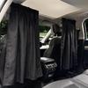 Car Privacy Curtain Retractable Privacy Divider Portable Sun Shade Vehicle