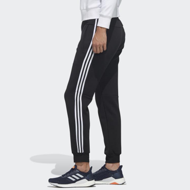 New Adidas Knitted Sweatpants Men's Black FM9431