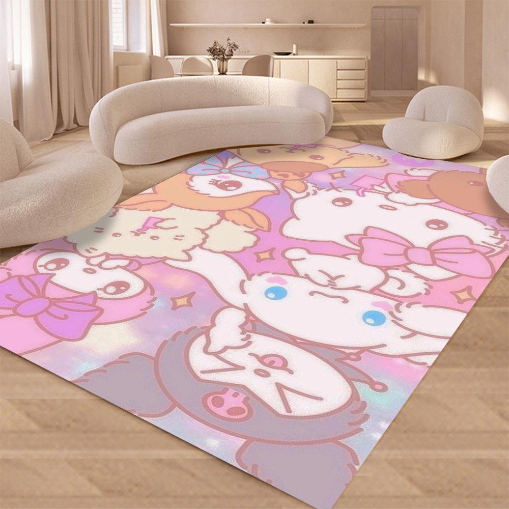 Covor Covoraș Desen Animat Disney Cinnamoroll Câine S-anrio pentru Casă Living Dormitor Decor Sofă Covor Copii Covoraș de Podea