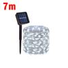 Christmas Solar Lamp LED Outdoor 7M/12M String Lights Fairy Waterproof for Holiday New Yea Party Garlands Garden Decor Lighting