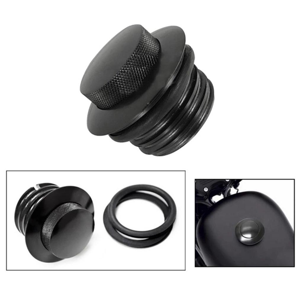 Durable Motorcycle Gas for Pop Up Screw Mount Fuel for Tank Cap for Sportster 1200 883 Lightweight Gas Cover Keyless