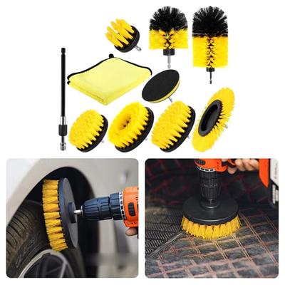 Car Cleanings Set Car Set for Interior and Exteriors Car Washing Set with Brushes Polishing Sponges Cleanings