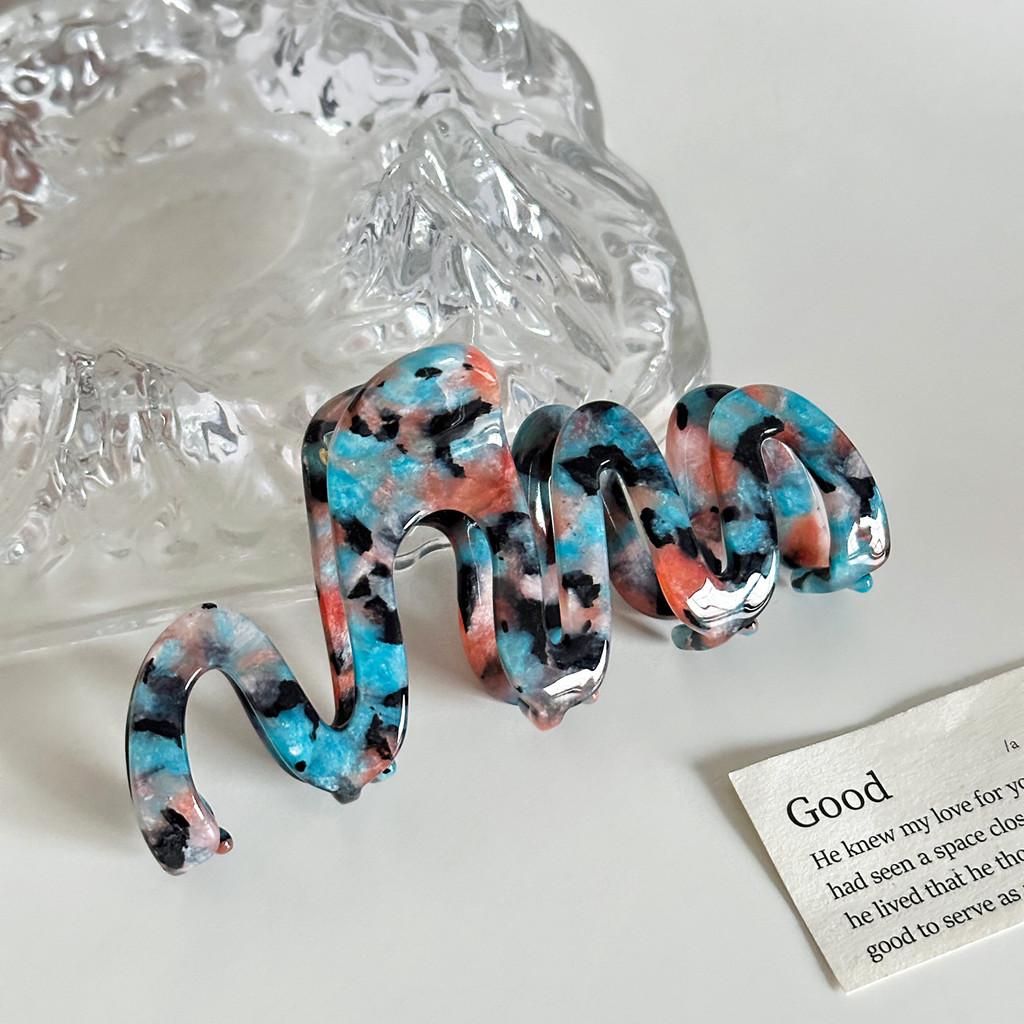 Premium 4mm Acetate Hair Clip In Sophisticated Colors Ideal For Trendy Chignon Styles