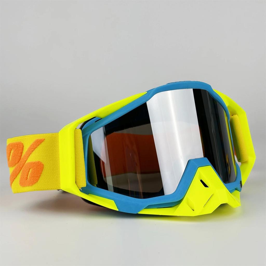 100% Off-Road Goggles Motorcycle Off-Road Goggles Windproof Sand Anti-UV Glasses Outdoor Helmet Accessories