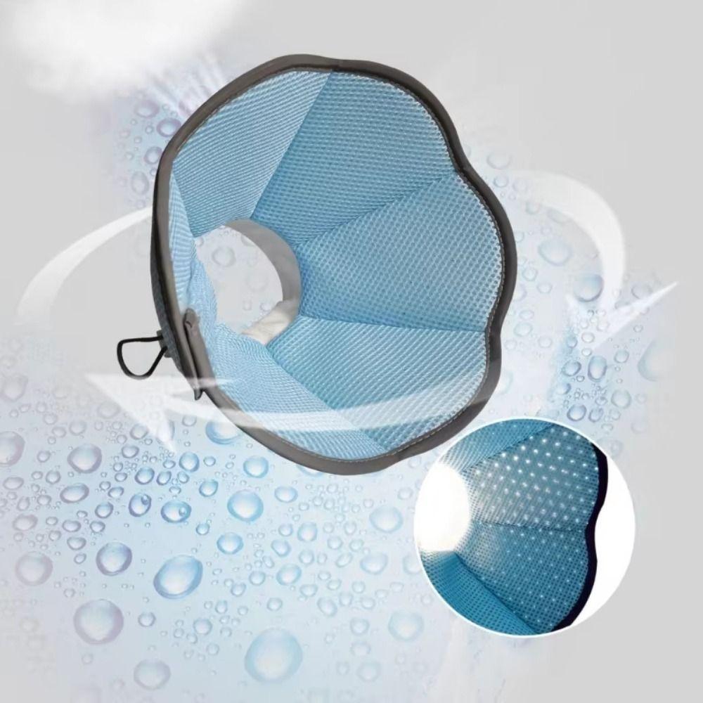 Anti-bite Pet Elizabethan Ring Stop Licking Dog  Protective Head Cover Cat Recovery Collar  Rashes