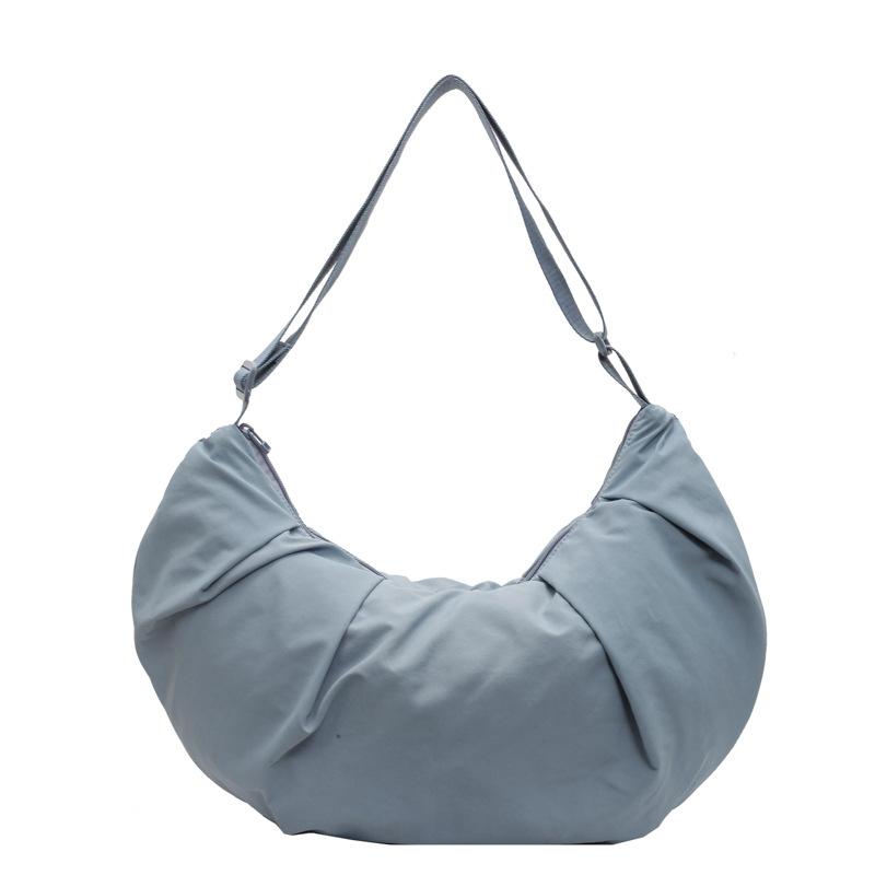 2025 New Lightweight Dumpling Bag Outdoor Large-capacity Leisure Travel Messenger Bag Korean Shoulder Bag