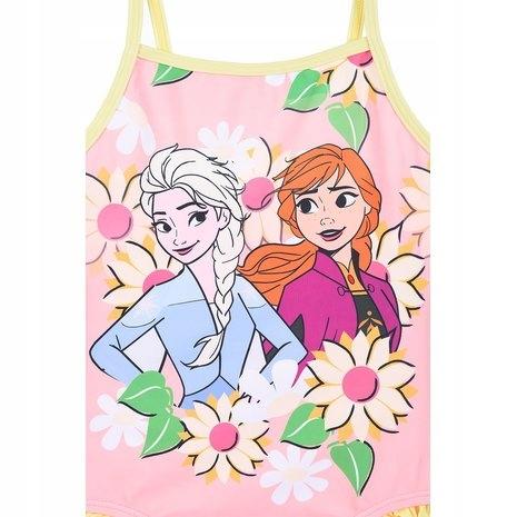 FROZEN Elsa Anna ONE-PIECE SWIMSUIT apricot 128 FN02a