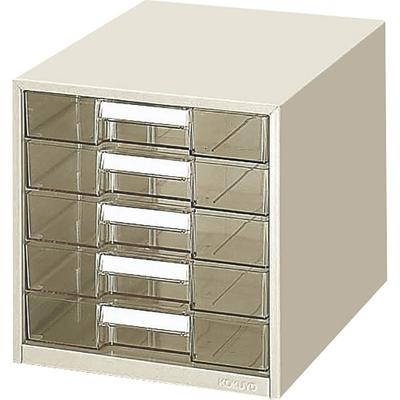Kokuyo Letter Case, Clear Drawer, A4 Size, 5 Tiers, LC-G5M