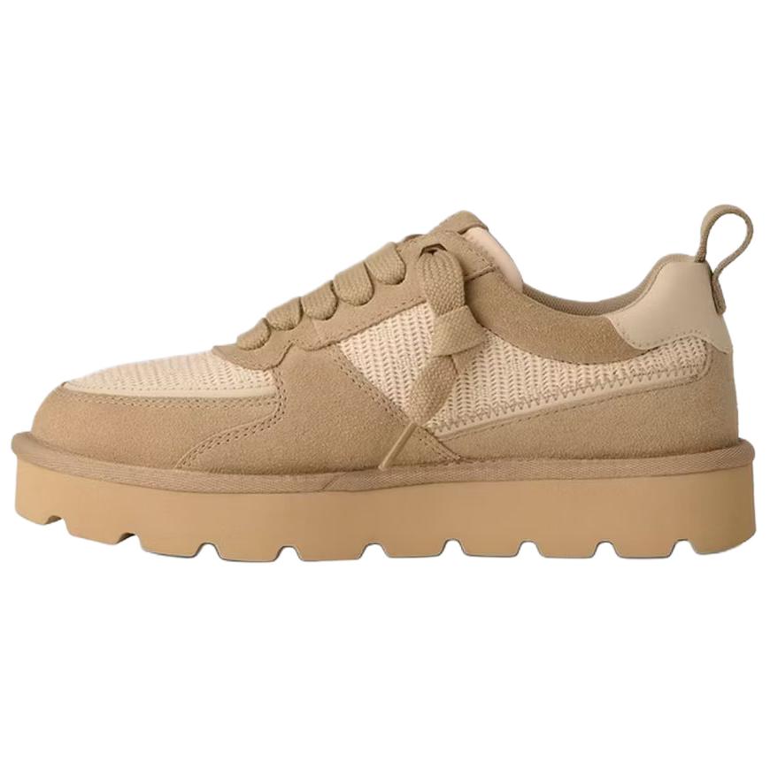 UGG Highland Comfortable Round Toe Low Top Casual Shoes Women sneakers Mustard 1178872-MSSL
