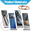 Solid Pure Copper Oil Sealing Washers DIN7603 Flat Gasket Sump Plug Seal Spacers M5 M6 M8 M10M12 M14 M16 M18 M20 M22 M24 M27 M34 Oil Drain Plugs 3