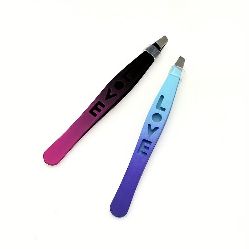 Stainless Steel Tweezers for Precise Eyebrow Hair Removal - Beauty Tool for Perfect Shaping and Grooming