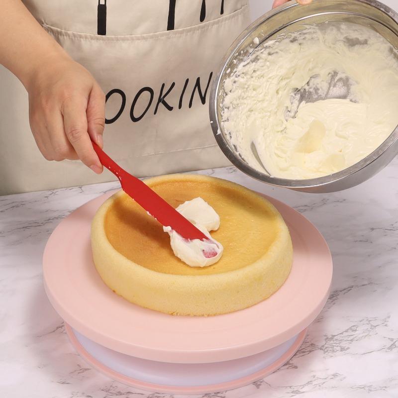 1PC Long Silicone Spatula - All-in-One Scraper for Baking, Jam & Food (Christmas Kitchen Gift)