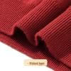 Men's 100% Merino Wool Half-High Collar Sweater