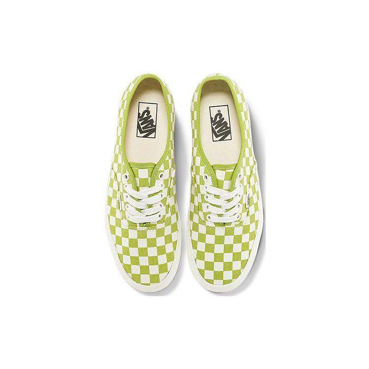 Vans Authentic Classics Casual Low Top Skate Shoes Unisex Sneaker Green White VN0A5KS9986