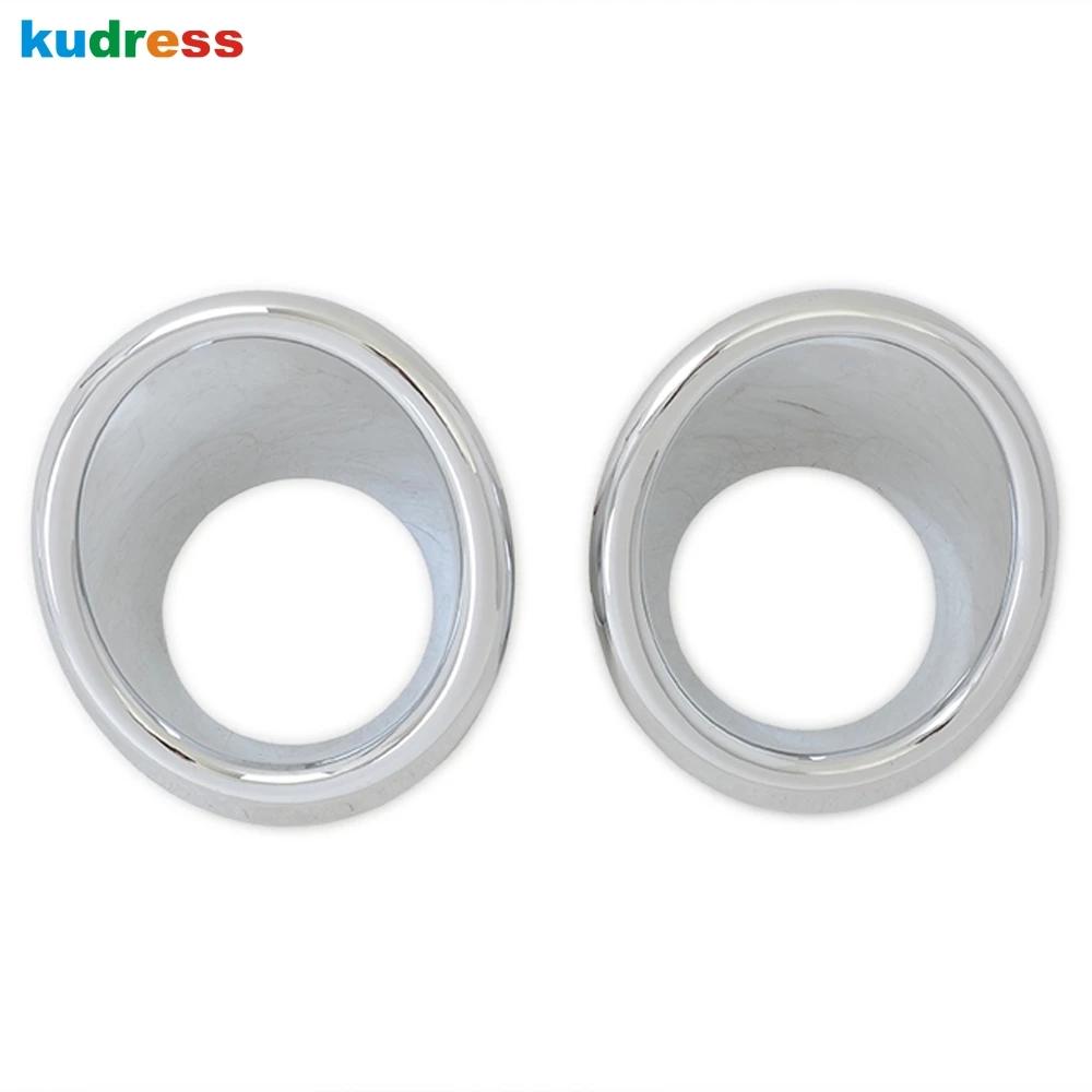 

Front Rear Fog Light Lamp Cover Trim For Honda Fit Jazz 2014 2015 2016 2017 Chrome Car Foglight Foglamp Bezel Trims Accessories Front 2pcs