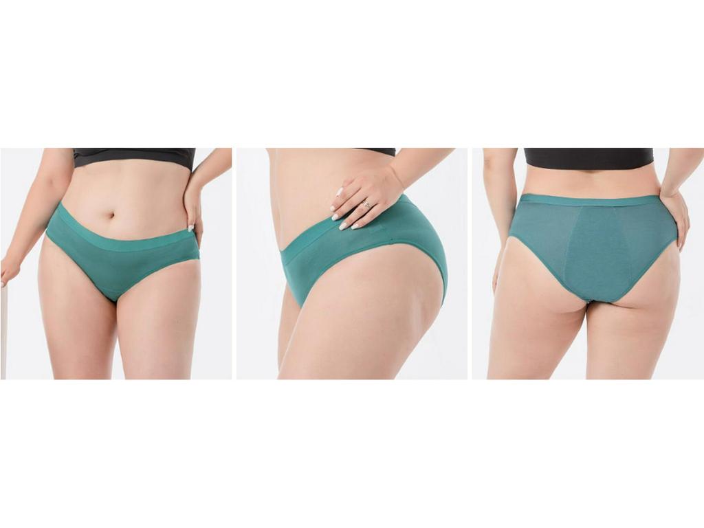 European and American Large Size Multi-Color Sexy Absorbent, Breathable, Leak-Proof Physiological Underwear