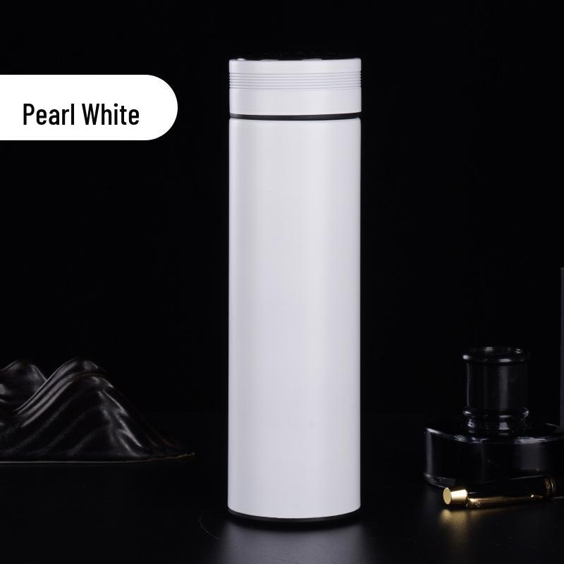 304 Stainless Steel Smart Temperature Display Insulated Water Cup with LED - Customizable Gift