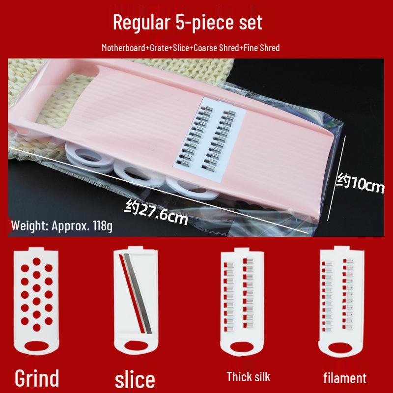 Multifunctional Stainless Steel Vegetable & Fruit Slicer with Grater