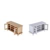1:12 Dollhouse Miniature Wood TV Cabinet Stand Bench Living Room Decoration