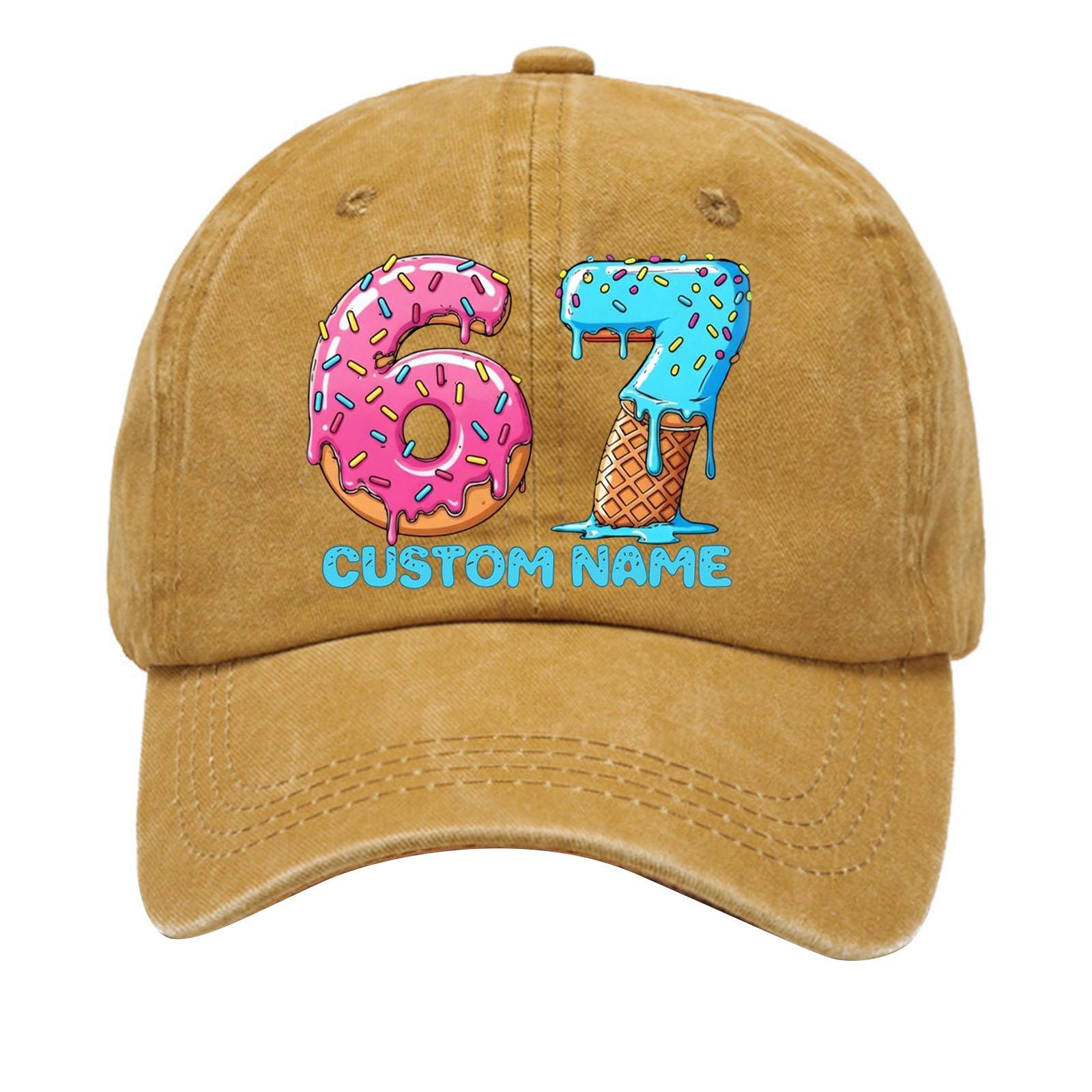 

Бейсболка из стираного хлопка с принтом, состаренная, мягкий верх, джинсовая шляпа для мужчин, европейская и американская ретро-шляпа One Size жёлтый