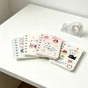 4Pcs Mini Spiral Notebooks Smooth Writing Pocket Size Memo Notepads 3.15x4 Inch Cute Animal Cartoon Cover Thickened Ink-Proof Paper Gifts for Students