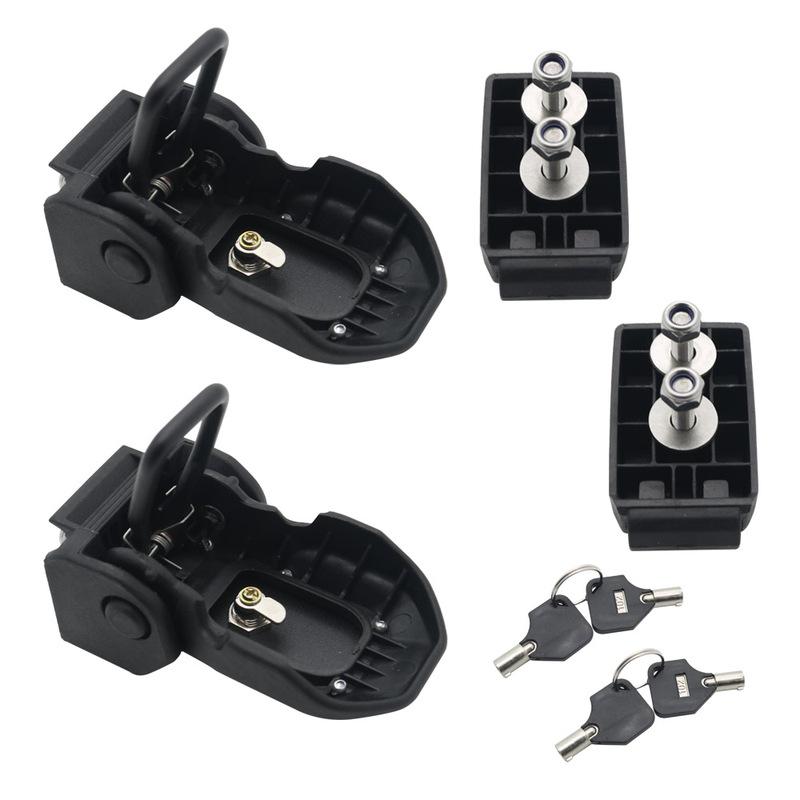 1 Set Engine Hood Latch Lock Catches Kits for Jeep Wrangler JK 2007-2017 Wrangler JL Unlimited 2018-Later Metal Car Accessories