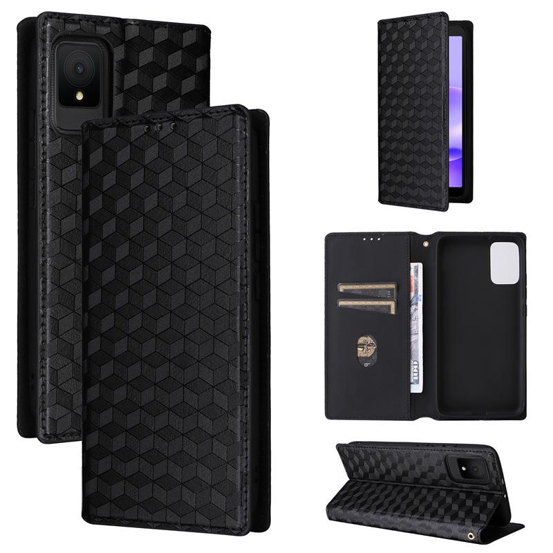 TCL 502 Leather Case: Multifunctional with Card Slot, Magnetic Stand, Protective Shell.