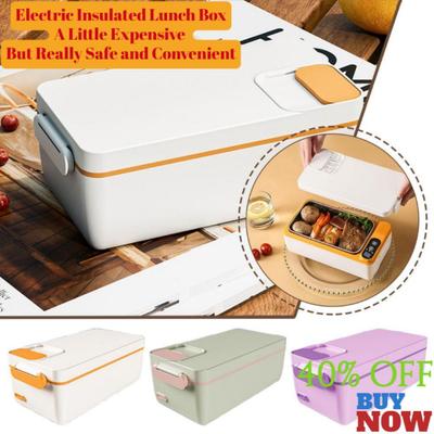 NEUE 1L USB Elektrische Lunchbox Tragbare Camping Beheizte Isolierte Wiederaufladbare Lunchbox Unplugged Rater-freies Büro Lunchbox